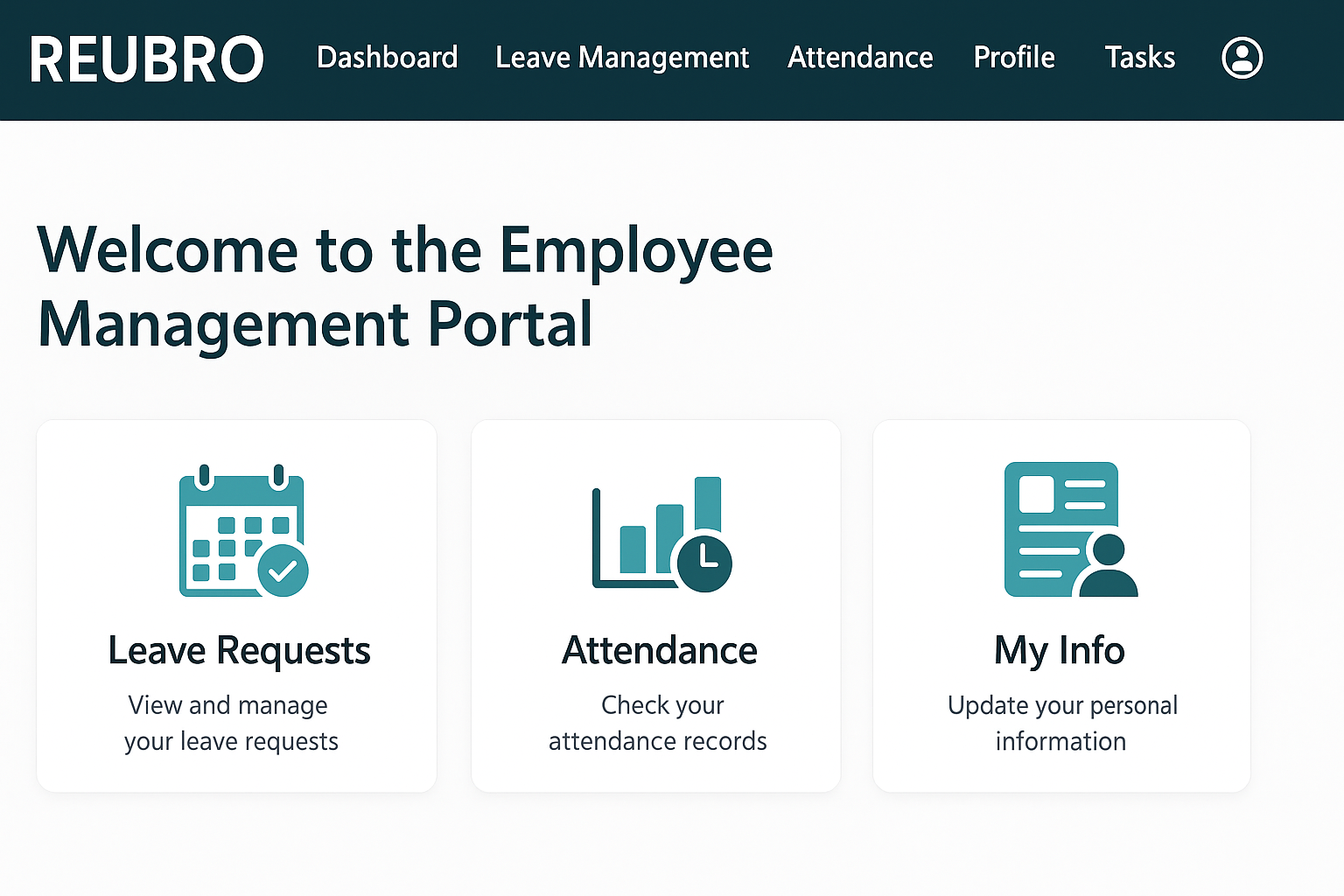 Reubro Internal Portal